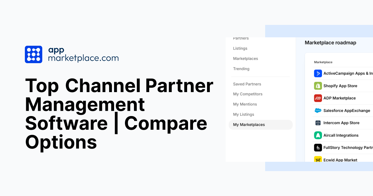 Top Channel Partner Management Software | Compare Options